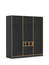 Skapis 180-2-60/200 Concrete Oak