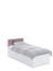Gulta 90x200 S White Pink