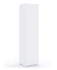 Skapis 50 kreisais Frame White