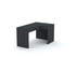 Stūra rakstāmgalds B58 145x95 R labais | Anthracite