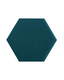 Sianas panelis Hexagon Tirkīzs Cloud