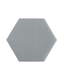 Sianas panelis Hexagon Pelēks Cloud