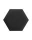 Panelis Hexagon Black