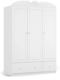 Skapis 135 Bianco Fiori