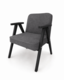 Krēsls Helsinki Dark Anthracite Cloud 97