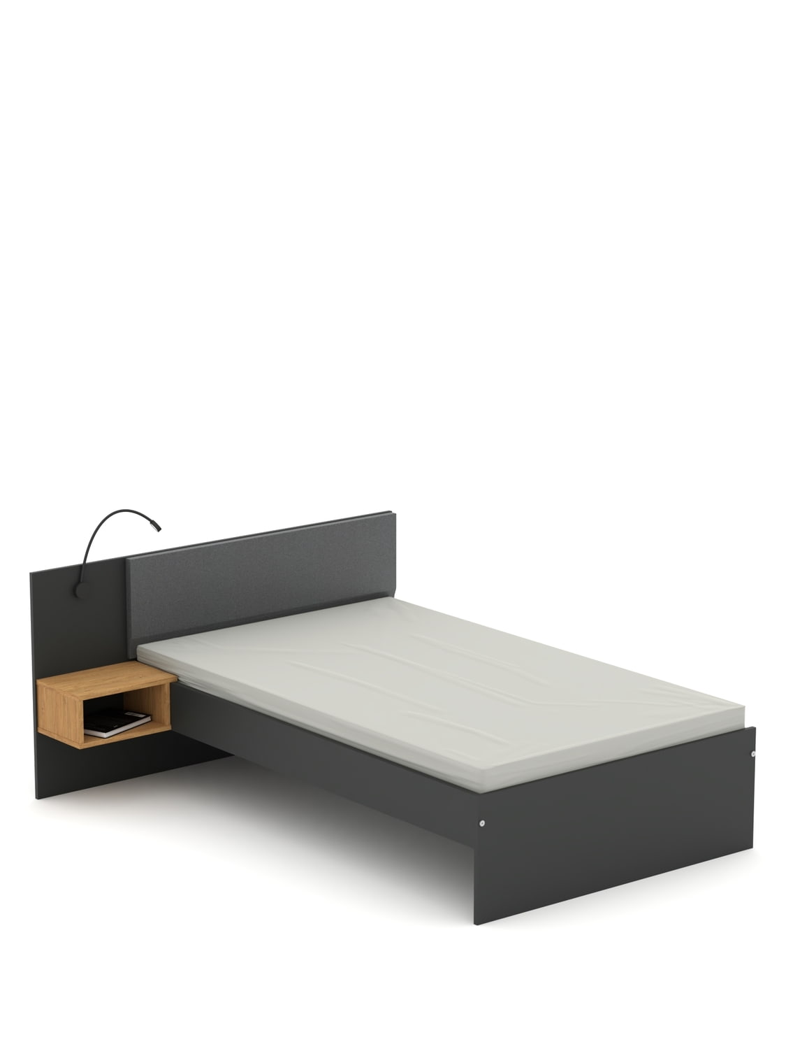 Gulta SN-120 Tumši Pelēka/Ozola krāsā