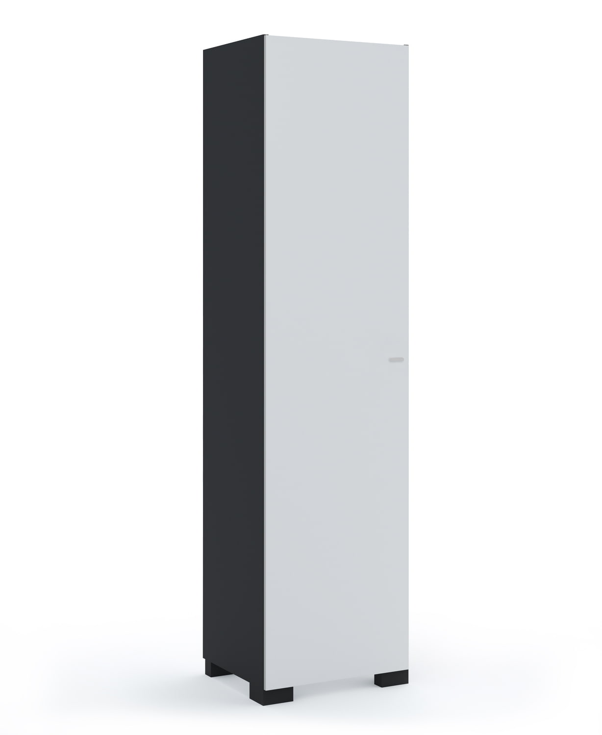 Skapis 50 kreisais UNI Dark Grey