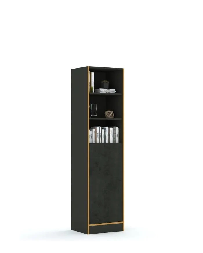 Grāmatu plaukts 50-45/200 Mode Concrete Oak