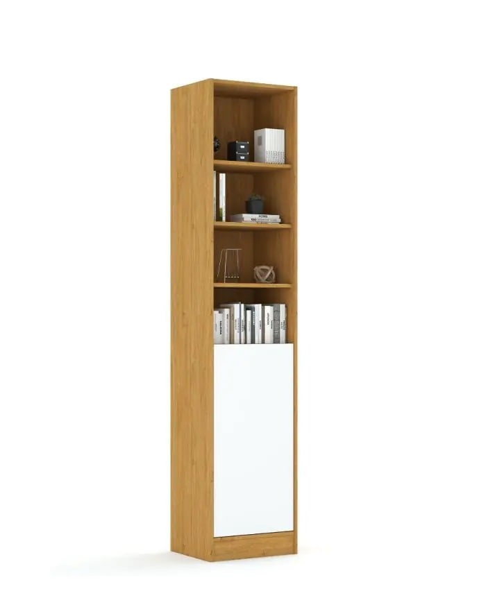 Grāmatu plaukts 50-45/240 Mode White Oak