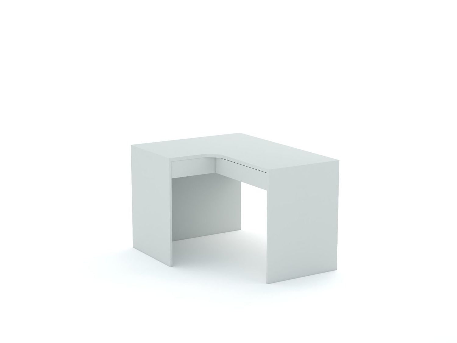 Stūra rakstāmgalds B58 125x95 L kreisais | Stone