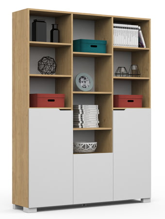 Grāmatu plaukts 150 UNI Oak