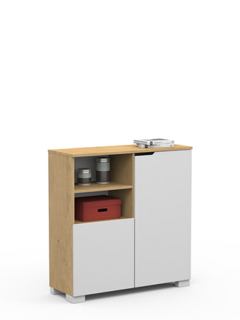 Grāmatu plaukts 100 zemais UNI Oak