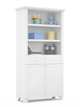 Grāmatu plaukts 100 Simple White