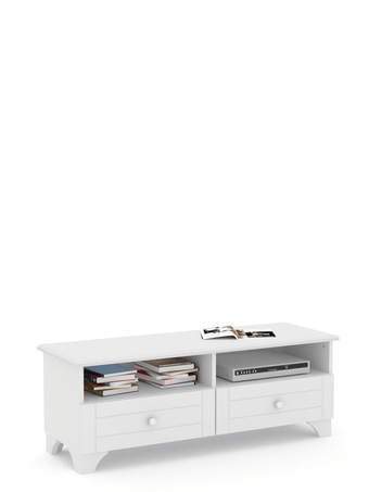 TV galds 120 Simple White