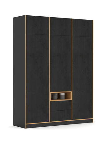 Skapis 180-2-60/240 Concrete Oak