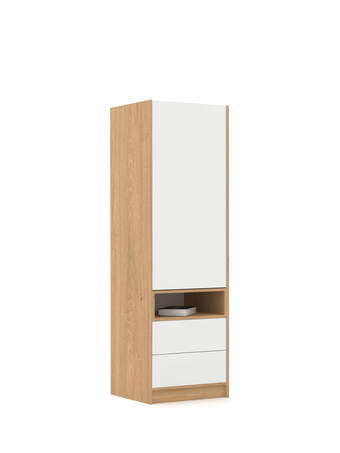 Skapis 60-2-60L/200 White Oak