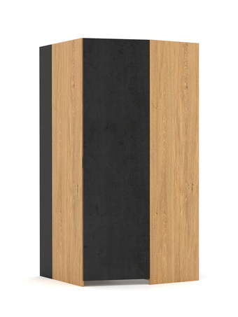 Skapis L Concrete Oak