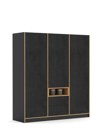 Skapis 180-2-60/200 Concrete Oak