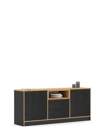 Kumode 180-2-45 Concrete Oak