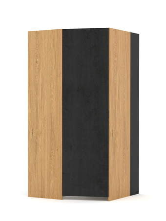 Skapis K Concrete Oak