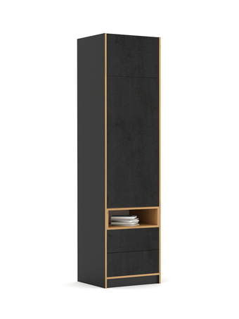 Skapis 60-2-60L/240 Conkcrete Oak