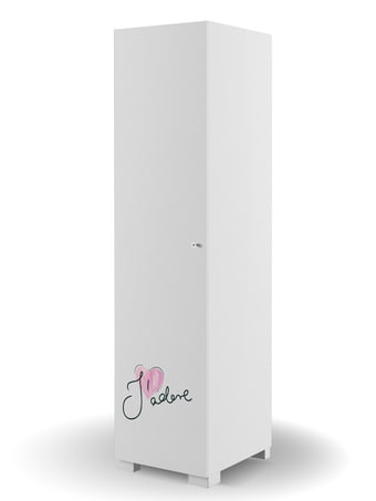 Skapis 50 kreisais Fashion Pink