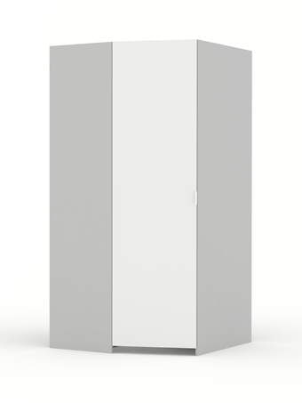 Skapis – Garderobe K White Grey