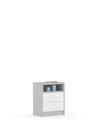 Kumode 60-2-45 White Grey