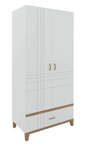 Skapis 100 Hygge White