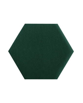 Sianas panelis Hexagon Zaļš Cloud