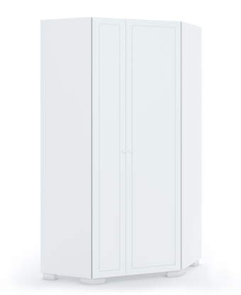 Stūra skapis Frame White