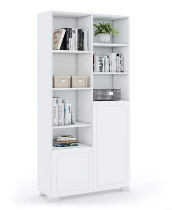 Grāmatu plaukts 100 Frame White