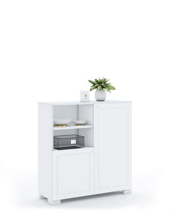 Grāmatu plaukts 100 zemais Frame White