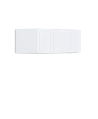 Antresols stūra skapim Frame White