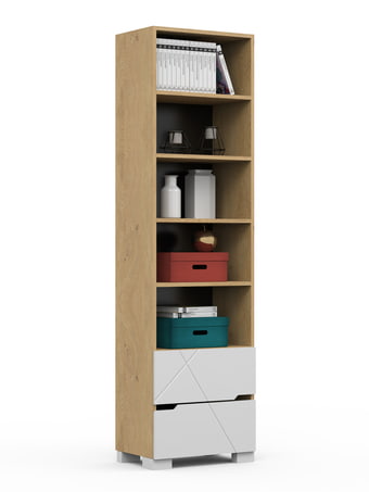 Grāmatu plaukts 55 X Oak