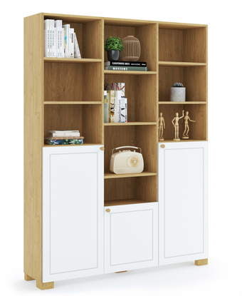 Grāmatu plaukts 150 Frame Oak White