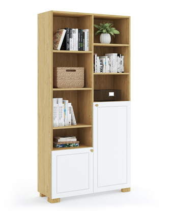 Grāmatu plaukts 100 Frame Oak White