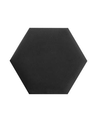 Panelis Hexagon Black