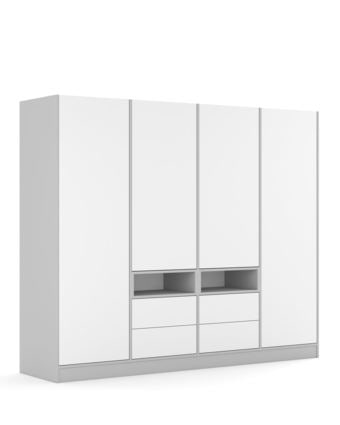 Skapis 240-4-60/200 White Grey