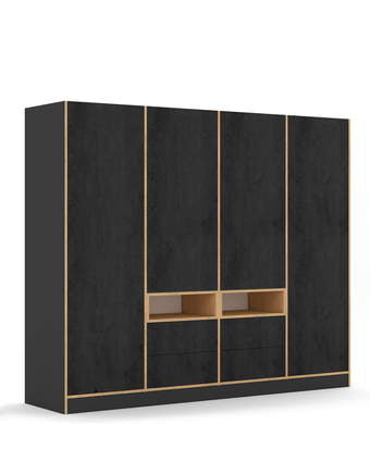 Skapis 240-4-60/200 Concrete Oak