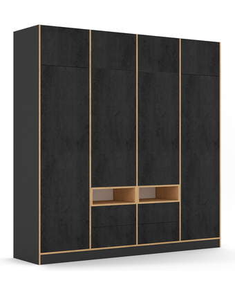 Skapis 240-4-60/240 Concrete Oak