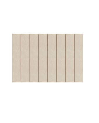 Panelis Vertical 125 Beige Cloud