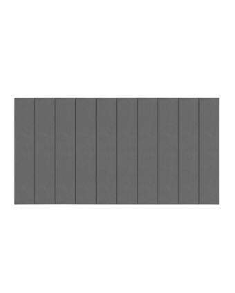 Panelis Vertical 165 Anthracite Cloud
