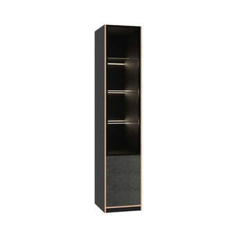 Vitrīna 50/240 LED Mode 2 Concrete Oak
