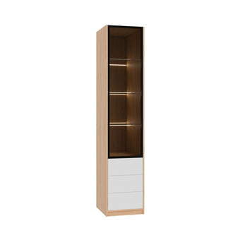 Vitrīna 50/240 LED Mode 2 White Oak