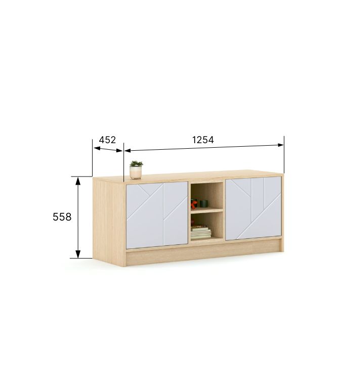 TV skapītis 125 Mode Grafline TV skapītis 125 Mode Grafline
