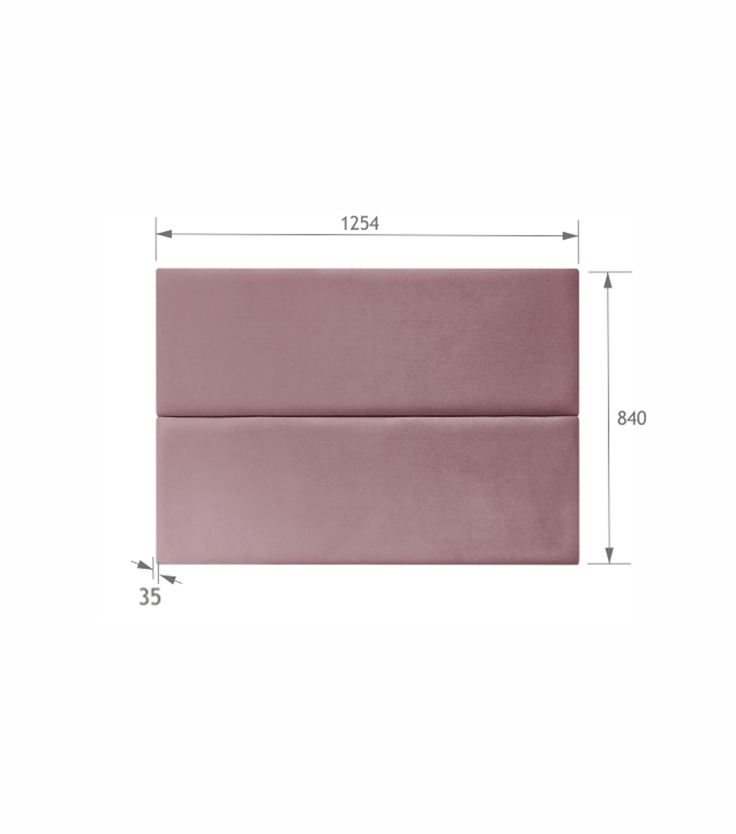 2-Panel 120 Pink 2-Panel 120 Pink