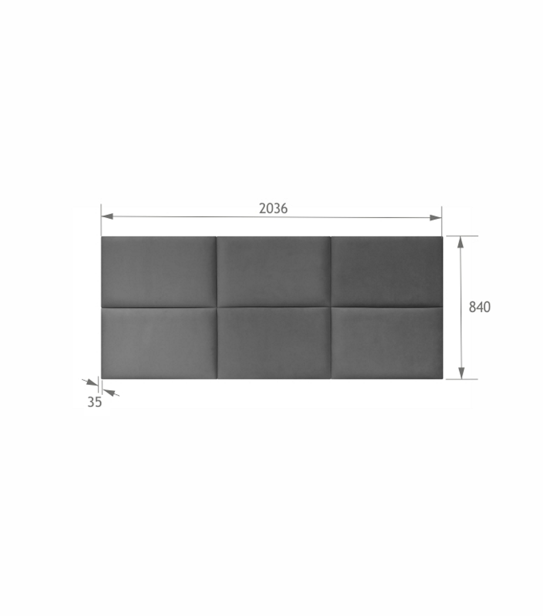 2-Panel 200 Anthracite
