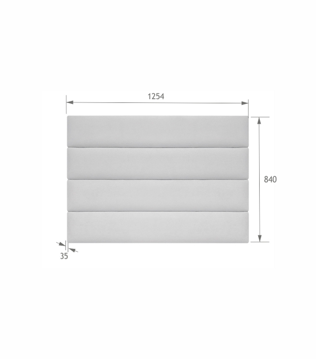 4-Panel 120 White 4-Panel 120 White