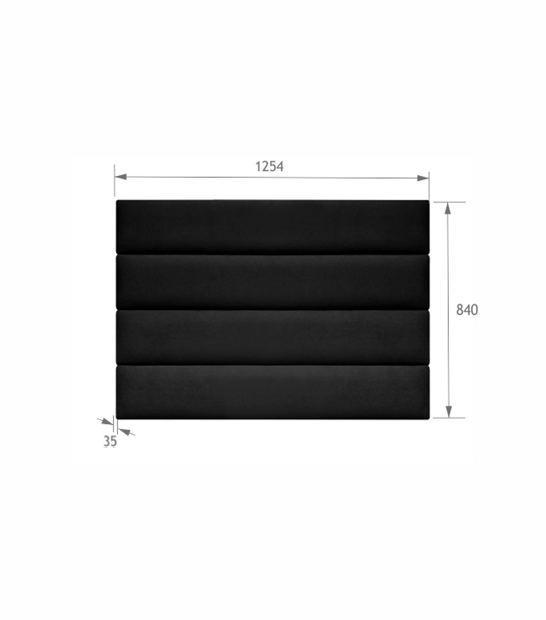 4-Panel 120 Black 4-Panel 120 Black